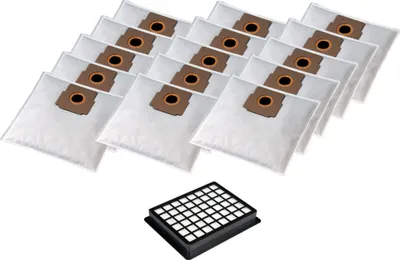 Obrázok produktu pre KOMA ZE01S - Sada príslušenstva pre vysávače Zelmer, Cobra, Flip, Furio, 15 vreciek, 1 Hepa filter