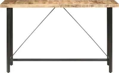 Zdjęcie produktu dla vidaXL Stolik barowy 180x70x107 cm Surowe drewno mango