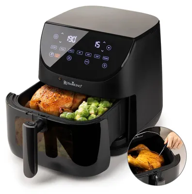 Immagine prodotto di Friggitrice ad aria calda Rosmarino TempSense – 6 L