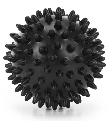 Productafbeelding van Massage Bal | Triggerpoint Bal | Massage | Massage Accessoires | Zwart | 7.5 cm