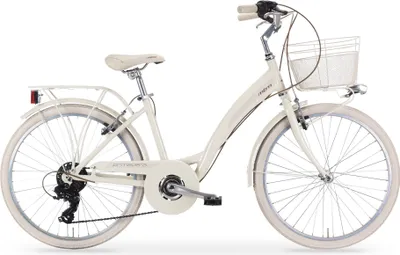 Produktbild von MBM Mädchenfahrrad Primavera 24 Zoll, creme
