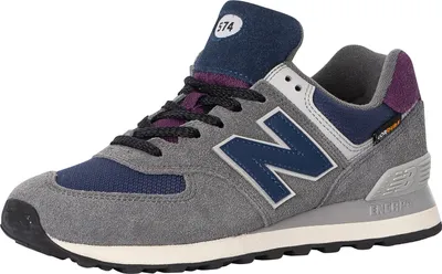 Produktbild von New Balance 574 Wildleder Trainer, Grau 42 EU