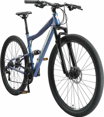 Produktbild von BIKESTAR Fully Mountainbike 29 Zoll | 19 Zoll Rahmen, 21 Gang Shimano Schaltung, Scheibenbremse | Blau