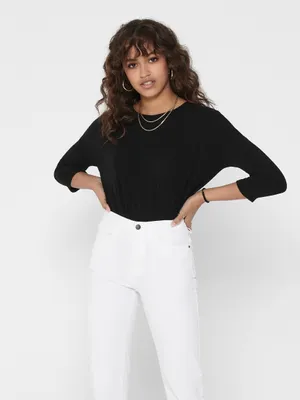Produktbild von ONLY 3/4 Shirt 'Glamour', 15157920, Black, Gr. M