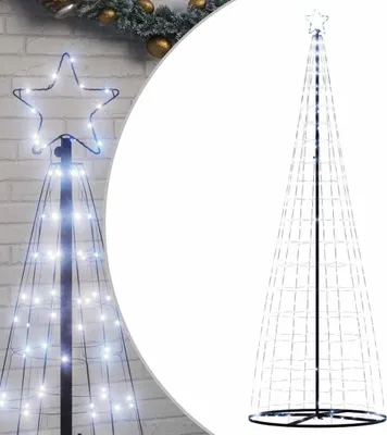 Zdjęcie produktu dla Choinka LED 550 diod LED zimna biel 304 cm