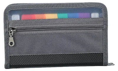 Produktbild von Fächermappe A5 mit 13 Fächern und Reißverschluss, Dokumenten Organizer 28x16cm