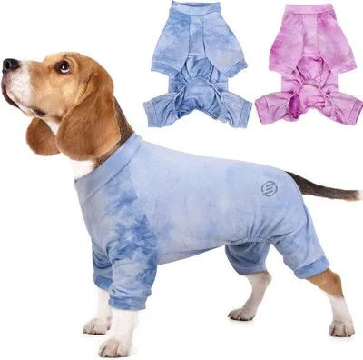 Image de Pyjama pour chien en polaire - taille L - Vêtements pour chien - Pull pour chien