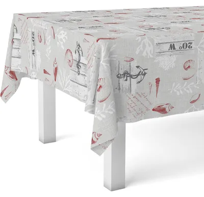 Tischset 140x140 cm, modern, wasserabweisend, schmutzabweisend