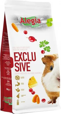 Produktbild von ALEGIA Exclusive Guinea Pig - hausmeerschweinchenfutter - 700g