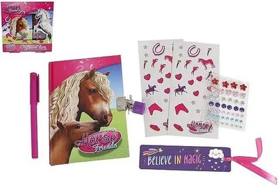 Immagine prodotto di Diario Cavalli 12x17cm set 590182 20454