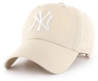 Produktbild von '47 Brand MLB New York Yankees '47 CLEAN UP Cap Natural (NTC)