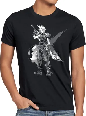 Produktbild von style3 Cloud Strife Herren T-Shirt final 7 VII reitvogel sephiroth
