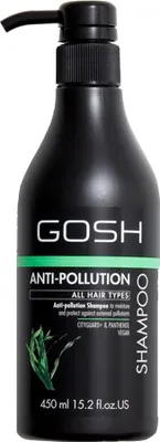 Produktbild von Gosh Anti-Pollution Shampoo, 450 ml - Effektiver Schutz vor Umweltbelastungen für gesundes Haar