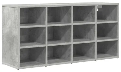 Obrázek produktu pro vidaXL Botník s policí betonově šedý 103 x 30 x 51 cm materiál na bázi dřeva