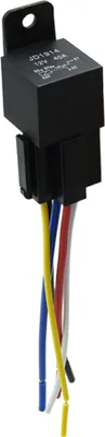 Produktbild von 12V 40A SPDT Kfz-Relais 5 Pin 5 Drähte mit Kabelbaumbuchsenstecker