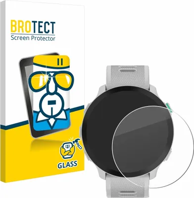 Produktbild von BROTECT Schutzglas für Garmin Forerunner 55 Displayschutz 9H Glas klar transparent