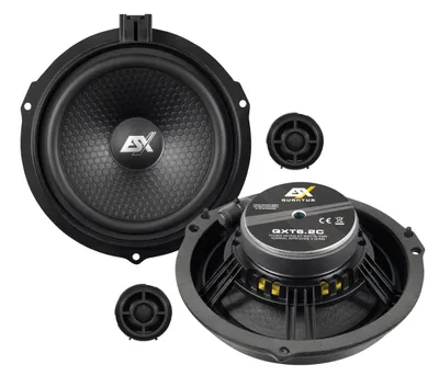 Produktbild von ESX QXT6.2C, 2-Wege, 180 W, 90 W, 3 Ohm, 50 - 24000 Hz, Neodym