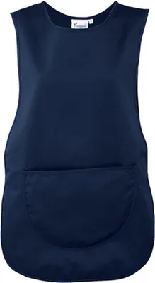 Obrázok produktu pre Premier Workwear PR171 | Dámsky vreckový plášť - možno prať do 60 °C - Farba: námornícka (približne Pantone 2766) - Veľkosť: XXL