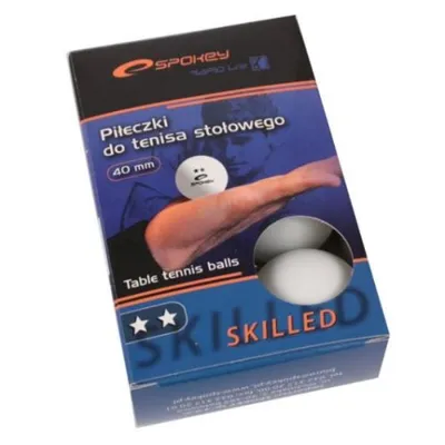 Obrázok produktu pre SKILLED biele pingpongové loptičky 81874 SPOKEY