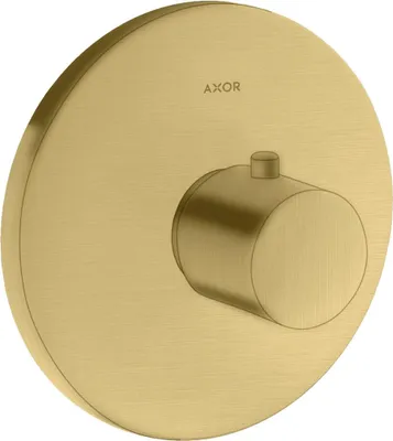 Produktbild von Thermostat AXOR UNO² UP Highflow 59 l/min brushed gold optic brushed gold optic