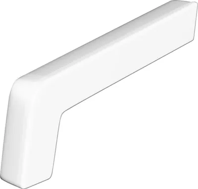 Produktbild von Sarei PVC Seitenteile weiß 225 mm
