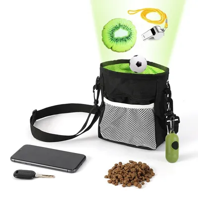 Imagen del producto de INF Bolsa multifuncional para premios para perros