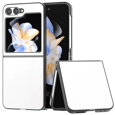Zdjęcie produktu dla König Design Hülle kompatibel mit Samsung Galaxy Z Flip6 Kunststoff Soft Handyhülle - Handy Case Weiß