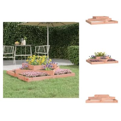 Image de vidaXL Bac à plantes 112x112x27 cm Bois massif Douglas - Pots de fleurs & Jardinières