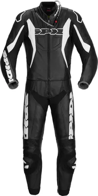 Obrázek produktu pro Spidi Sport Warrior Touring Dvoudílná kožená kombinéza na motorku, černá/bílá, 54