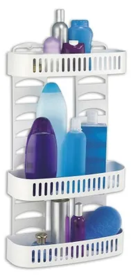 Immagine prodotto di Mensola a tre piani.Colore:Bianco