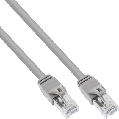 Zdjęcie produktu dla InLine 76733A, 0,3 m, Cat6, S/FTP (S-STP), RJ-45, RJ-45, Szary