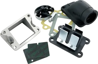 Image de Bloc à membranes Polini BigValve 4 soupapes, compatible avec Yamaha BWS 50 NG