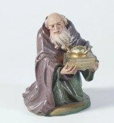 Krippenfigur König kniend, 18 cm, Berkalit