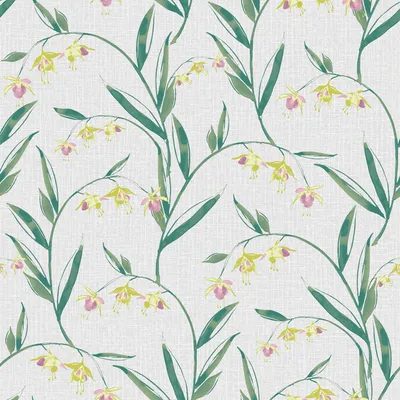 Produktbild von Laura Ashley Vliestapete Fuchsienblüten 1000x52cm