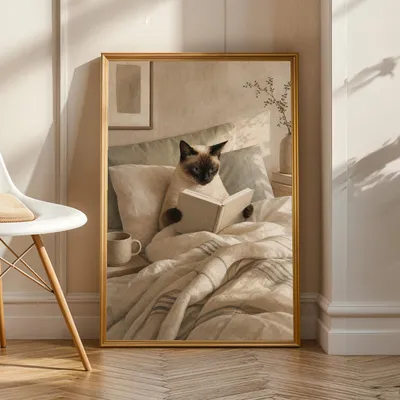 Siamkatze, Katzenposter, Produktansicht 1