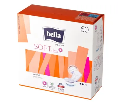 Obrázok produktu pre Bella Panty Soft Deo Fresh, hygienické vložky, 60 kusov