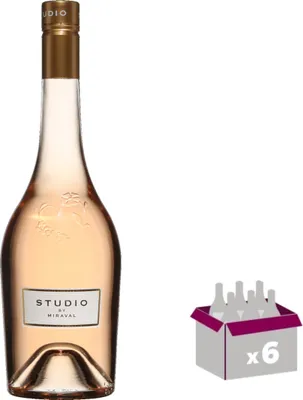 Produktbild von Best Of Provence - Miraval Studio x6 - Rosé Côtes de Provence 2024 75cl