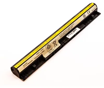 Produktbild von Akku für Lenovo IdeaPad S510P Li-Ion 14,4 Volt 2200 mAh schwarz.