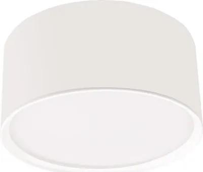 Productafbeelding van Kendal LED-plafondlamp, 6W, diameter 9 cm, wit, aluminium