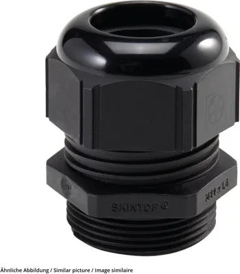 Produktbild von "Verschraubung PG21x1,588 mit Reduzierung Polyamid (PA) Gewindelänge 11,0mm"