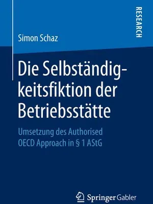 Obrázek produktu pro Die Selbständigkeitsfiktion der Betriebsstätte