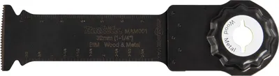 Produktbild von Makita Eintauchsägeblatt BiM, 32 mm 32 x 80 mm - SARLOCK MAX - Holz, Holz mit Nägeln, Gipskarton