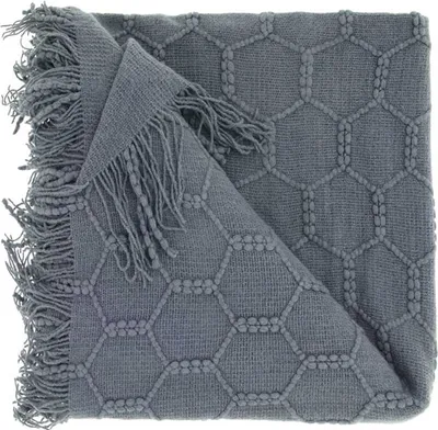 Produktbild von Unique Living – Karierte Fee – 127 x 152 cm – Grau