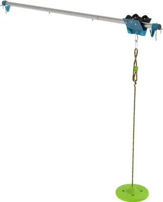 Produktbild von Kletternetz mit Seilbahn SKYWOOD Braun