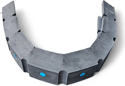 Immagine prodotto di Marina Black 12 Y-Boom - parabordo per pontile, parabordo per barca per proteggere motoscafi, barche, moto d'acqua, yacht 98x12x6cm MARINA SUPERHIT DELLA STAGIONE 2024