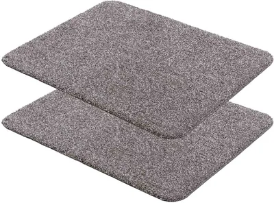 Produktbild von Astra Fußmatte waschbar ENTRA 2ER SET Grau 60 x 75 cm
