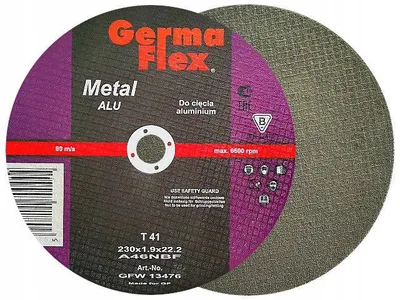 Produktbild von Germaflex Trennscheibe Aluminium 230x1,9 mm Hochleistung