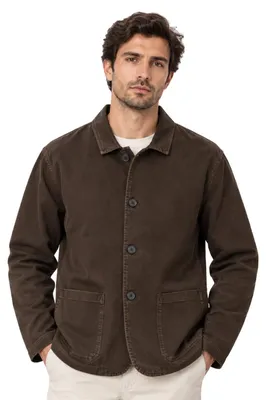 Produktbild von Herrenjacke Zara Casual Knöpfe Taschen Braun M