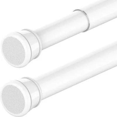 Obrázok produktu pre Famanu, teleskopická tyč na závesy do sprchy, 70-120 cm, biela (priemer 25 mm)