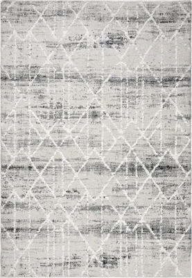 Zdjęcie produktu dla Dywan Beżowy Mazovia - Geometryczny, Vintage Dywan do Salonu, Sypialni, Biura - 240x330 cm